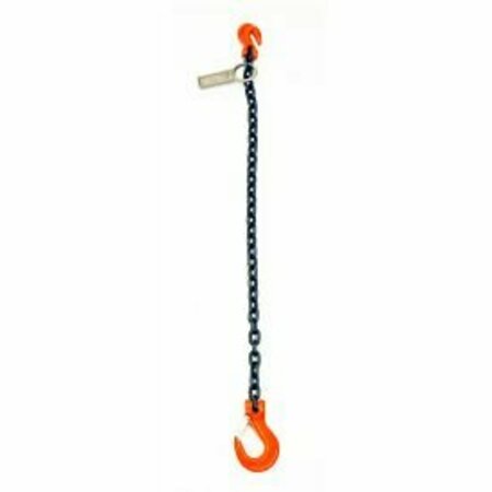 MAZZELLA Mazzella Lifting B151011 6' Single Leg Chain Sling W/ Sling/Grab Hook S5101206S02